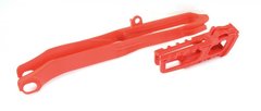 Polisport Chain guide + swingarm slider - Honda [Red] 91011 фото