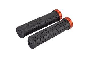 Гріпси RaceFace GETTA Grip, BLACK / ORANGE, 30 mm GP20GETTA30BLKORA