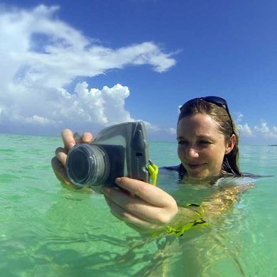 Водонепроницаемый чехол Aquapac 428 - Mini Camera Case with Hard Lens AQ 428