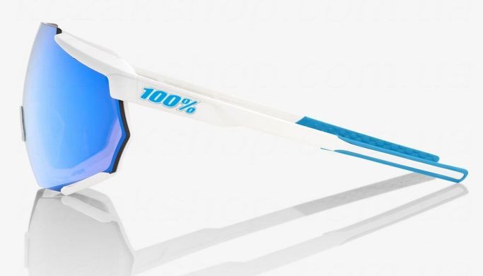 Очки Ride 100% Racetrap - SE Movistar Team - HiPER Blue Multilayer Mirror Lens, Mirror Lens 61037-443-75 фото