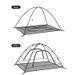 Намет Naturehike P-Series IIII (4-х місний) 210T 65D polyester Graphic NH18Z044-P dark green 6975641887959