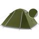 Палатка Naturehike P-Series IIII (4-х местная) 210T 65D polyester Graphic NH18Z044-P dark green