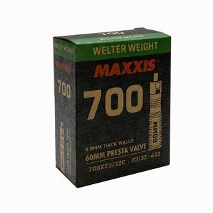 Камера Maxxis Welter Weight 700x23-32 (23/32-622) Presta 60 мм EIB00136200