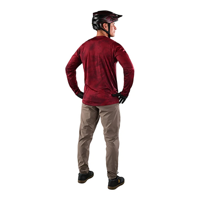 Джерсі TLD SKYLINE LS CHILL JERSEY [TIE DYE WINE] L 353159014