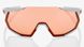 Велосипедні окуляри Ride 100% Racetrap - Soft Tact Stone Grey - HiPER Coral Lens, Mirror Lens