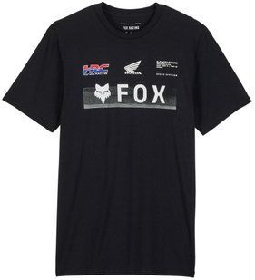 Футболка FOX X HONDA PREMIUM TEE [Black], XL 32058-001-XL