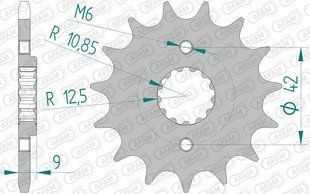 Зірка AFAM 520 Sprocket - Kawasaki, 14z 24502-14