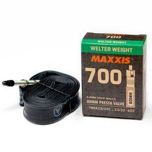 Камера Maxxis Welter Weight 700x23-32 (23/32-622) Presta 80 мм EIB00136300