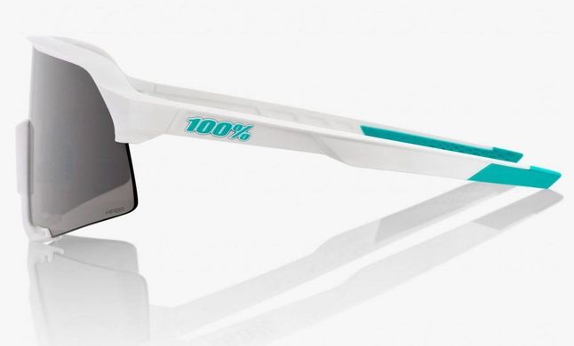 Велосипедні окуляри Ride 100% S3 - BORA Hans Grohe Team White - HiPER Silver Mirror Lens, Mirror Lens 61034-331-76 фото