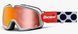 Мото маски 100% BARSTOW Goggle Hayworth - Flush Red Lens, Mirror Lens 50002-267-01