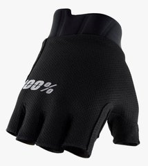 Вело рукавички Ride 100% EXCEEDA Gel Short Finger Glove [Black], S (8) 10021-100-10 фото