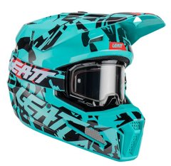 Шолом LEATT Helmet Moto 3.5 + Goggle [Fuel], XS 1023011000 фото