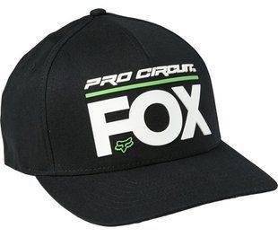Кепка FOX PRO CIRCUIT FLEXFIT HAT [Black], S/M 28339-001-S/M
