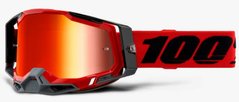Мото маска 100% RACECRAFT 2 Goggle Red - Mirror Red Lens- Mirror Lens 50121-251-03 фото