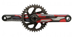 Шатуни TRUVATIV Descendant CoLab Troy Lee Designs Eagle All Downhill DUB83 12s 165 w Direct Mount 36t X-SYNC 2 CNC Chainring Red 00.6118.606.000 фото