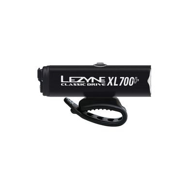 Переднє світло Lezyne CLASSIC DRIVE XL 700+ FRONT Чорний матовий 700 люменівів Y17 4710582 551789 фото