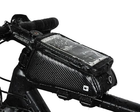 Велочехол Rhinowalk Bike Phone 1.5л RK18335 Carbon Black RW180 фото