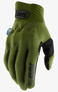 Перчатки Ride 100% COGNITO Smart Shock Glove [Army Green], M (9) 10014-00026