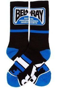 Шкарпетки Bel-Ray Fuel Crew Sock [Black], One Size 99001-001-OS