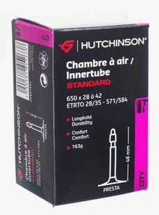 Камера Hutchinson City 650x28-42 (28/42-571) Presta 48 мм CV657091