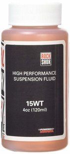 Олива RockShox Suspension Oil, 15wt, 120ml - (Штани вилки) 11.4315.021.040