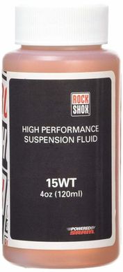 Олива RockShox Suspension Oil, 15wt, 120ml - (Штани вилки) 11.4315.021.040 фото