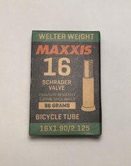 Камера Maxxis Welter Weight 16x1.90/2.125 Ніпель - LSV EIB14205000 фото