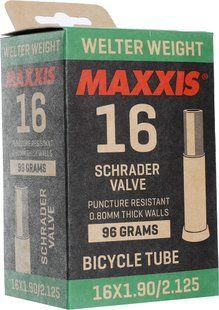Камера Maxxis Welter Weight 16x1.90-2.125 (38/54-305) Schrader 35 мм EIB14205000