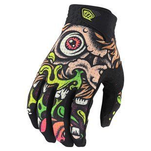 Вело перчатки TLD AIR GLOVE ; BIGFOOT [BLACK / GREEN] S 404556002
