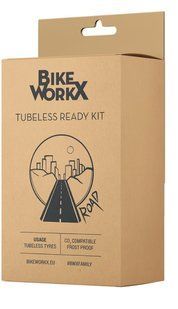Набір для установки безкамерки BikeWorkX Tubeless Ready Kit Gravel/ROAD TLRKIT/ROAD