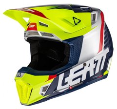 Шолом LEATT Helmet Moto 7.5 + Goggle [Lime], M 1022010152 фото