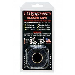 Силіконова стрічка ESI Silicon Tape 10' (3,05м) Roll Black, чорна TR10B