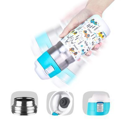Термокружка Naturehike Vacuum Bottle 0,5 L NH19SJ009 White 6927595740453