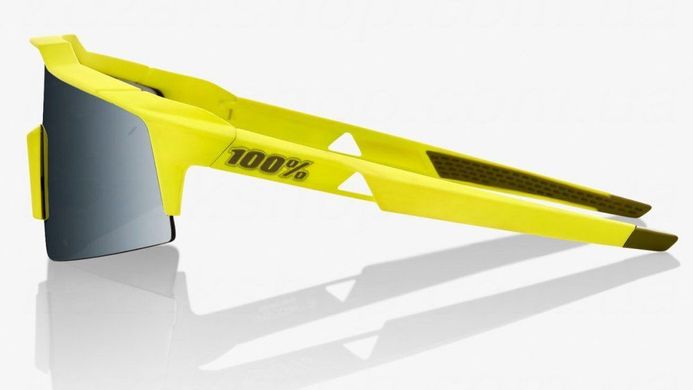 Велосипедні окуляри Ride 100% SpeedCraft SL - Soft Tact Banana - Black Mirror Lens, Mirror Lens 61002-004-61 фото