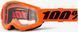 Детская мото маска 100% STRATA 2 Youth Goggle Neon Orange - Clear Lens, Clear Lens 50031-00009