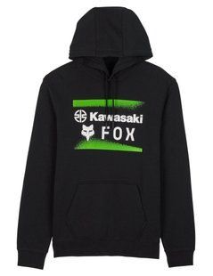 Толстовка FOX X KAWI Hoodie [Black], L 32105-001-L