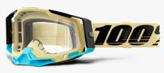 Мото маска 100% RACECRAFT 2 Goggle Airblast - Clear Lens- Clear Lens 50121-101-11 фото