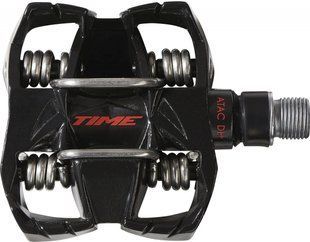 Педалі контактні TIME ATAC DH 4 Downhill/Trail pedal, including ATAC cleats, Black 00.6718.005.000