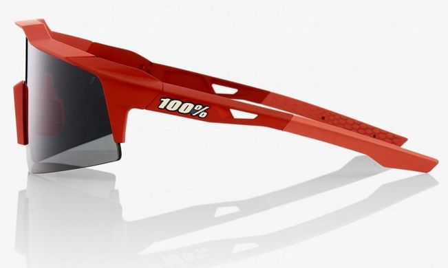 Велосипедні окуляри Ride 100% SpeedCraft SL - Soft Tact Coral - Smoke Lens, Colored Lens 61002-068-57 фото