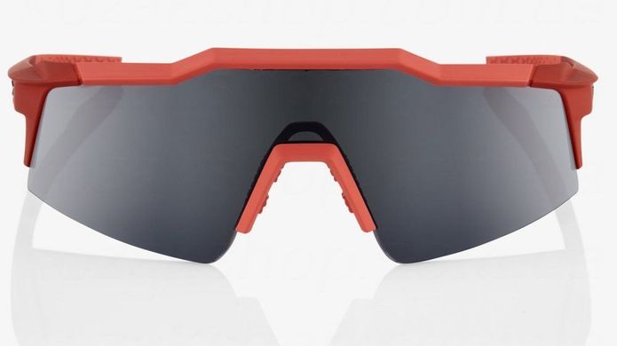 Велосипедні окуляри Ride 100% SpeedCraft SL - Soft Tact Coral - Smoke Lens, Colored Lens 61002-068-57 фото
