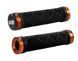 Гріпси ODI Cross Trainer MTB Lock-On Bonus Pack Black w/Orange Clamps, чорні з помаранчевими замками D30CTB-O