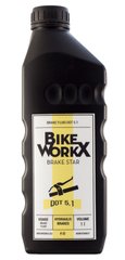 Тормозная жидкость BikeWorkX Brake Star DOT 5.1 1л. BRAKEDOT5/1 фото