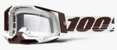Мото маска 100% RACECRAFT 2 Goggle Snowbird - Clear Lens- Clear Lens 50121-101-17 фото