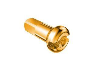 Ніпелі DT Swiss Standard Aluminium 2.0 x 12 mm 100шт Gold N0AA20120G0100