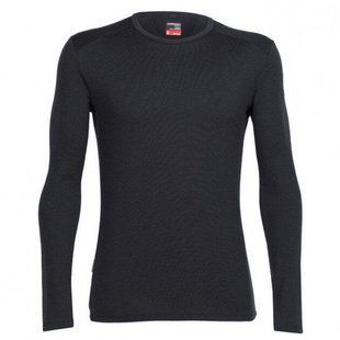 Термофутболка с длинным рукавом Icebreaker BF 260 Tech LS Crewe MEN black L 100 483 001 L