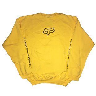 Кофта FOX Forever Fox Head Crew Fleece [Yellow], XL 45083-005-006