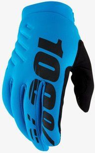 Зимові перчатки 100% BRISKER Glove [Turquoise], M (9) 10003-00036