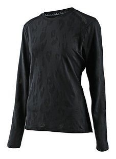 Джерсі TLD WMNS LILIUM LS JERSEY [JACQUARD BLACK] M 358419003