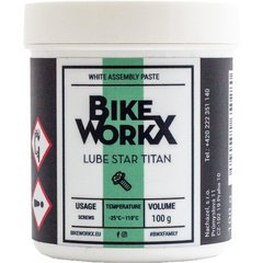 Смазка для резьбовых соединений BikeWorkx Lube Star Titan банка 100 г TITAN/100 фото