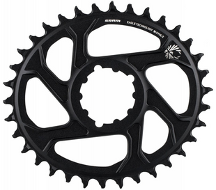 Зірка SRAM X-SYNC 2 Oval 38T Direct Mount 3mm Offset Boost Alum Eagle Black 11.6218.038.060